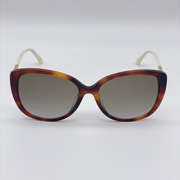 JIMMY CHOO Sunglasses ALY/F/S 086 Havana Cat Eye Women NEW main image 9